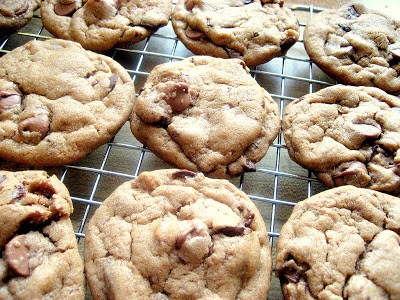 Malted Chocolate Chunk Cookies -- www.PerrysPlate.com malted cookies