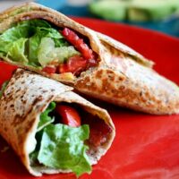 BLT Quesadilla Wrap -- www.PerrysPlate.com