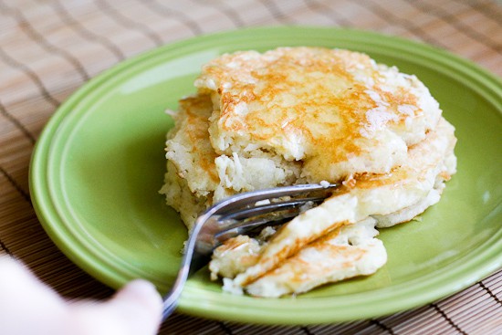 Coconut Macaroon Pancakes - www.PerrysPlate.com Coconut Macaroon Pancakes - www.PerrysPlate.com