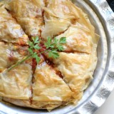 Mediterranean Roasted Vegetable Pie