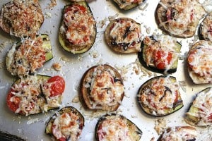 Grilled Eggplant Parmesan