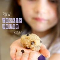 Raw Cookie Dough Bites -- www.PerrysPlate.com