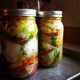 Napa Cabbage & Carrot Kimchi - www.PerrysPlate