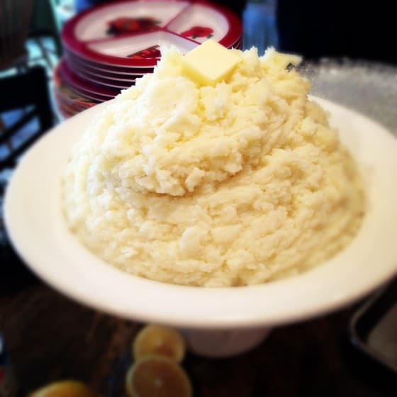 Mashed Potato Pile - www.PerrysPlate.com
