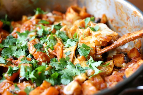 Butternut & Black Bean Skillet for Tasty Kitchen -- www.PerrysPlate.com butternut-and-black-bean-skillet