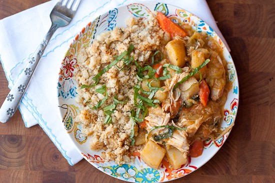Slow Cooker Thai Chicken Curry - www.PerrysPlate.com