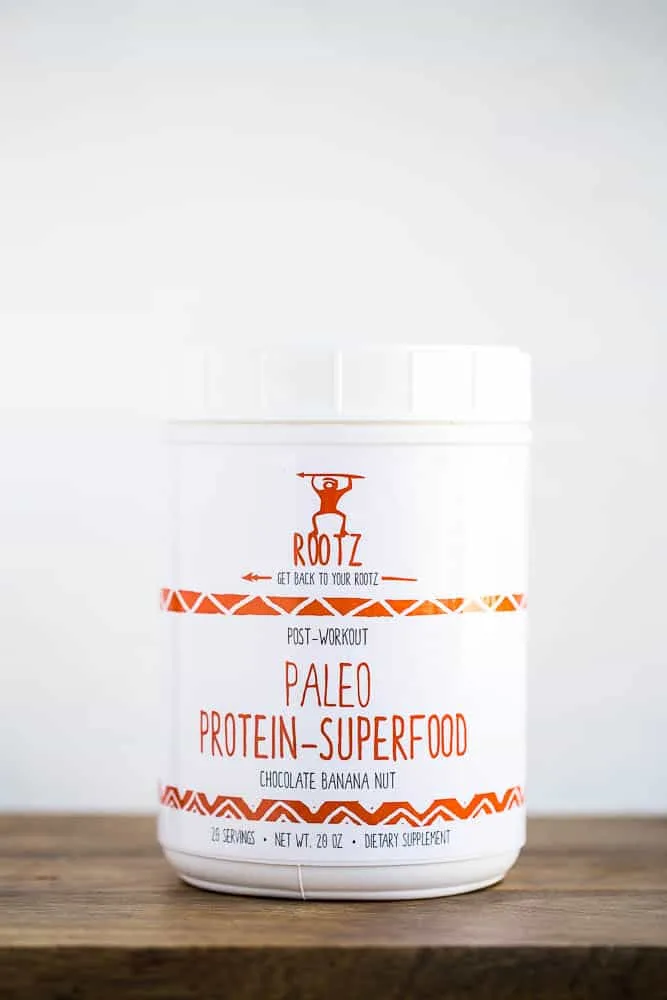 Paleo Protein Brownie Bites | A cute, portable protein-filled snack that tastes like brownie batter. Pretty perfect, right? | PerrysPlate.com