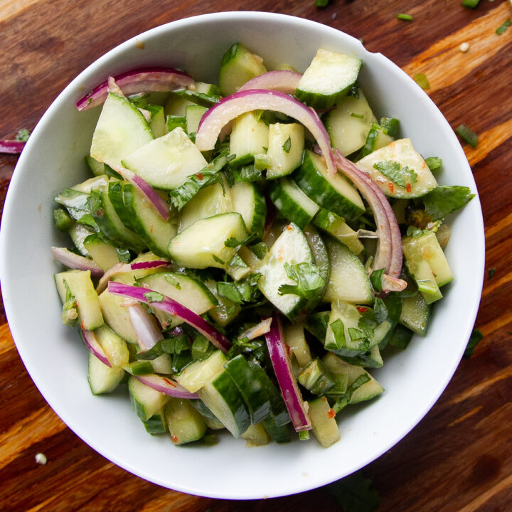 Cucumber Salad With Mayo