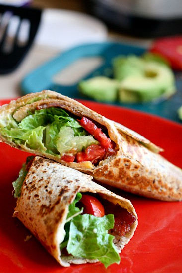 BLT Quesadilla Wrap - Perry's Plate