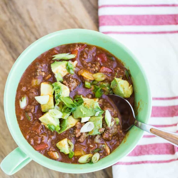 Smoky BBQ Beef Chili