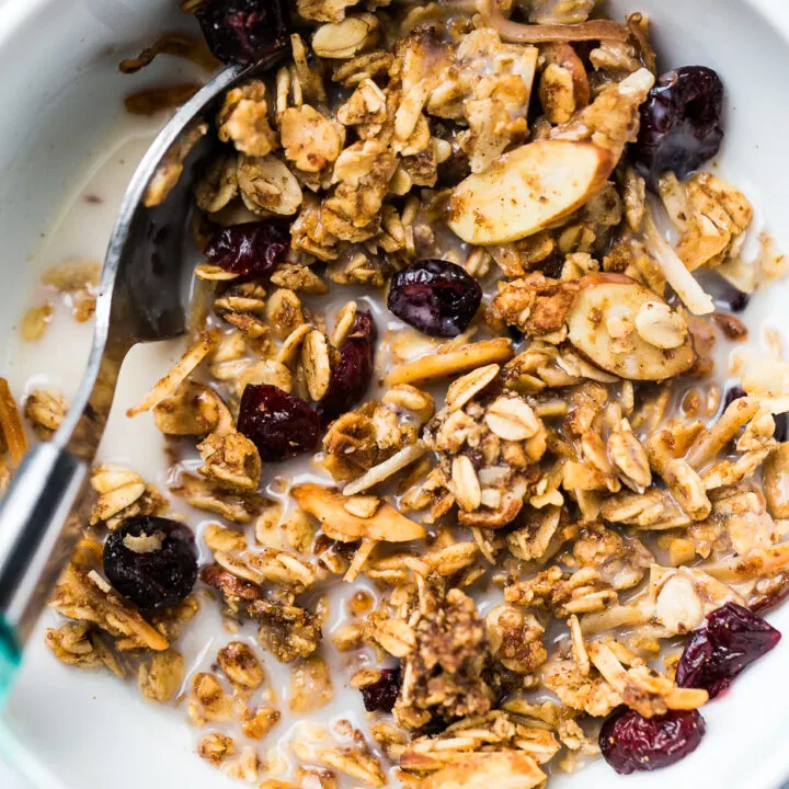 Homemade Low Sugar Granola