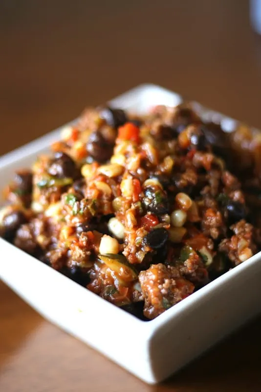 10.08.16-26 Hidden Veggie Chipotle Taco Meat (Paleo and Whole30 adaptations) | gluten-free recipes | taco recipes | ground beef recipes |