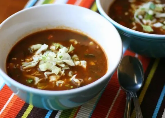 Customizable Tortilla Soup | soup recipes | paleo recipes | Whole30 recipes | perrysplate.com