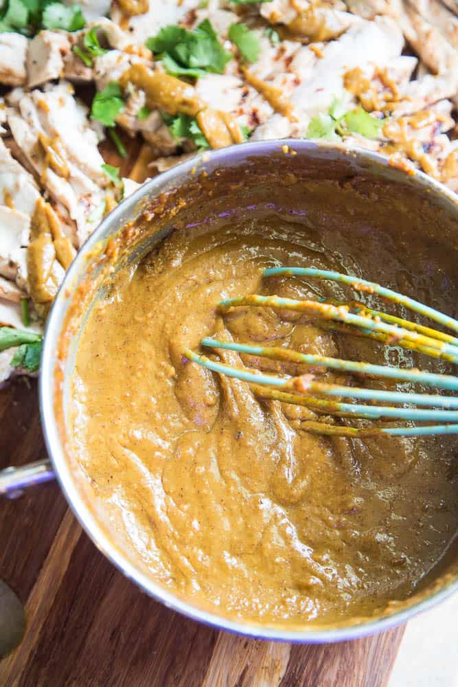 Easy Thai Grilled Chicken and "Peanut" Sauce | paleo recipes | Whole30 recipes | Easy Thai Grilled Chicken and "Peanut" Sauce | paleo recipes | Whole30 recipes |