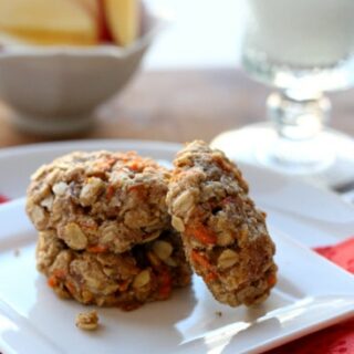 Carrot Cake Breakfast Cookies