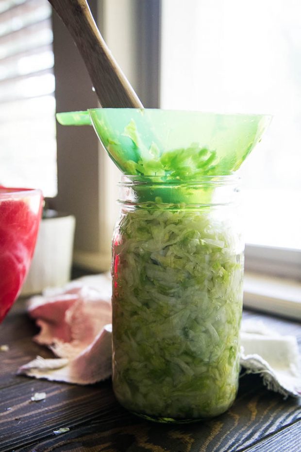 How to Make Mason Jar Sauerkraut Perry's Plate