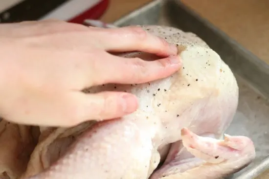 Herb Butter Coins for Roasted Chicken and Turkey | chicken recipes | turkey recipes | perrysplate.com