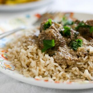 Slow Cooker Indian Beef