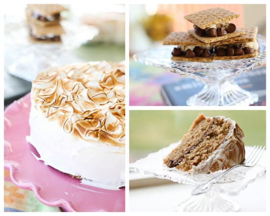 Smitten Kitchen's S'more Layer Cake - www.PerrysPlate.com Smitten Kitchen's S'more Layer Cake - www.PerrysPlate.com