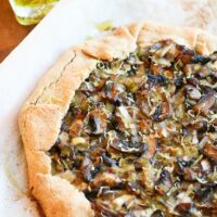Rustic Mushroom Tart