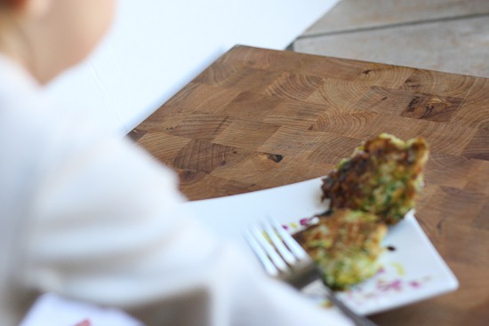 Leek and Brussels Sprout Fritters (Paleo) - www.PerrysPlate.com