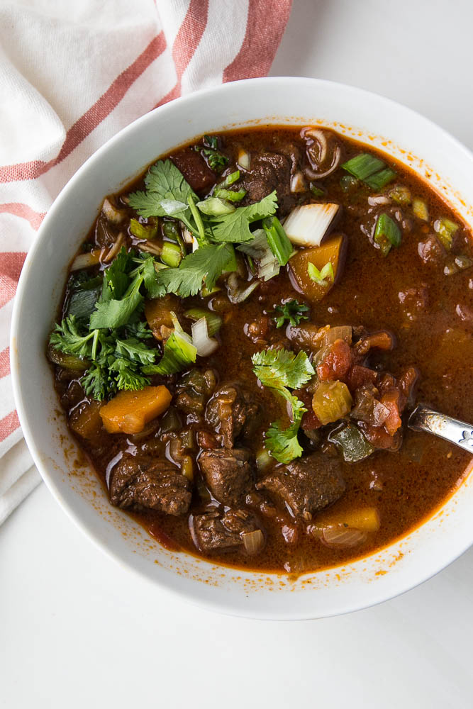 The Best Steak Chili For Slow Cooker Or Instant Pot Perry S Plate