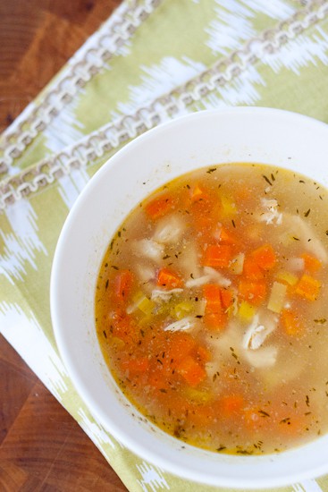 Cold Remedy Chicken Soup | PerrysPlate.com