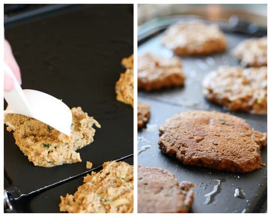 Gingerbread Zucchini Pancakes - www.PerrysPlate.com