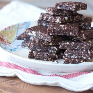 Chocolate Hazelnut Energy Bars (Homemade Larabars)