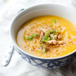 Paleo Butternut Squash Soup (Indian Style)