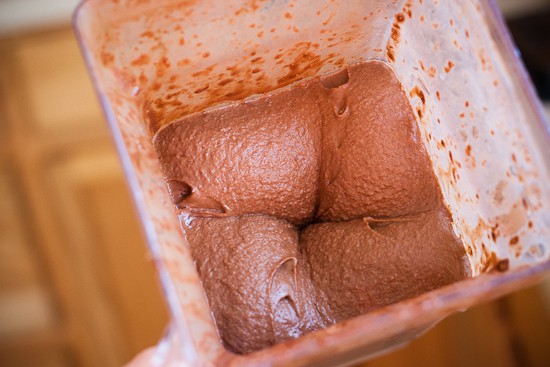 Paleo Chocolate Blender Ice Cream - www.PerrysPlate.com 