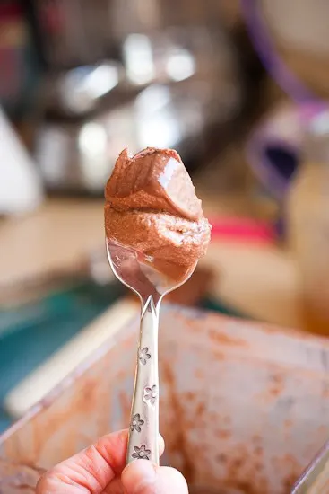 Paleo Chocolate Blender Ice Cream - www.PerrysPlate.com Paleo Chocolate Blender Ice Cream - www.PerrysPlate.com