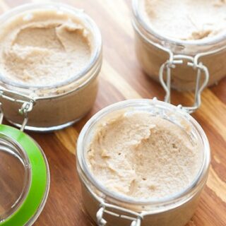 Homemade Body Scrub with Brown Sugar and Coconut Oil