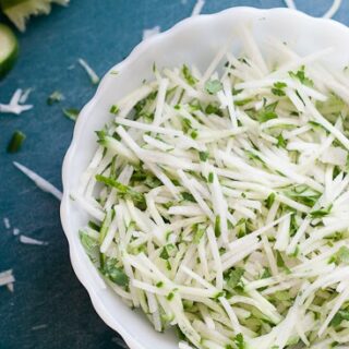 Cucumber Jicama Slaw