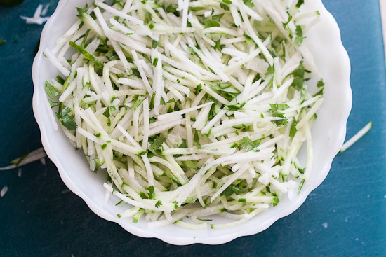 Cucumber Jicama Slaw for Tacos