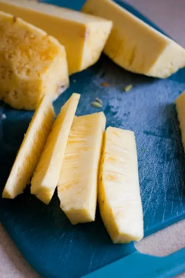 Grilled Pineapple Salsa -- a sweet and spicy alternative to regular salsa and perfect on tacos or Mexican-inspired salads! | PerrysPlate.com Grilled Pineapple Salsa -- a sweet and spicy alternative to regular salsa and perfect on tacos or Mexican-inspired salads! | PerrysPlate.com