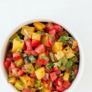 Grilled Pineapple Salsa