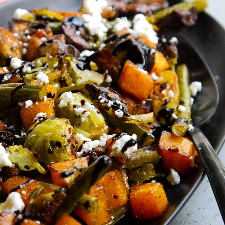 Easy Balsamic Roasted Vegetables