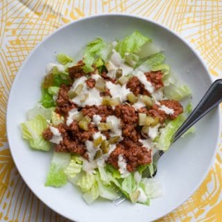 Salad Joe's (Sloppy Joe Salads)