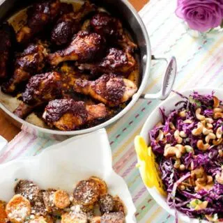 Caribbean-Style BBQ Chicken Legs