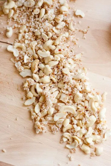 Thai Toasted Coconut Cashew Nuts - Great as a grain-free replacement for granola or eaten alone as a healthy snack! Thai Toasted Coconut Cashew Nuts - Great as a grain-free replacement for granola or eaten alone as a healthy snack!