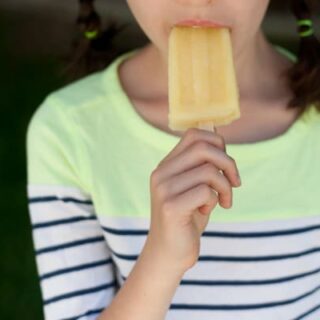 Pineapple Ginger Popsicles