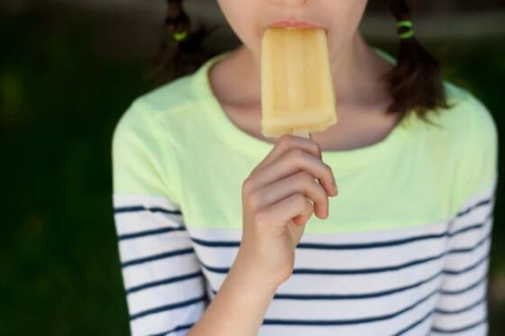These naturally sweetened popsicles combine two of my favorite flavors -- pineapple & ginger. They're light and refreshing, and disappear really quickly.