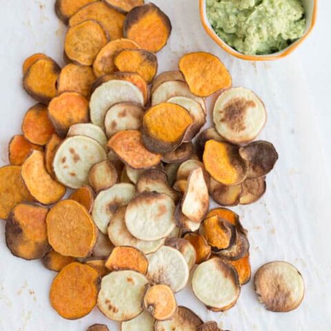 Crispy Sweet Potato Chips