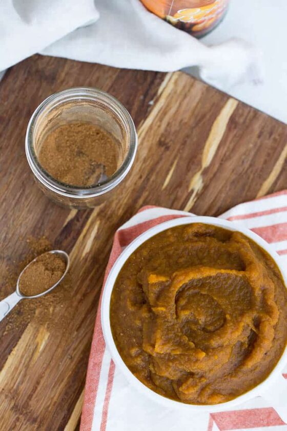 Paleo Pumpkin Butter -- great as a neighbor gift idea for the holidays! 