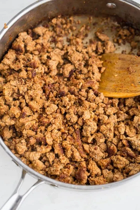 Chipotle Copycat Chorizo | paleo recipes | Whole30 recipes | homemade chorizo | perrysplate.com Chipotle Copycat Chorizo | paleo recipes | Whole30 recipes | homemade chorizo | perrysplate.com