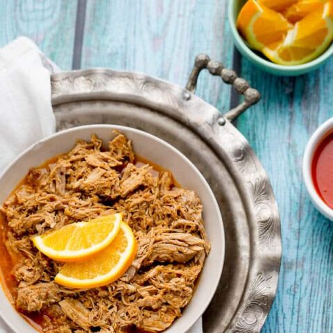 Hot & Sweet Orange Pulled Pork