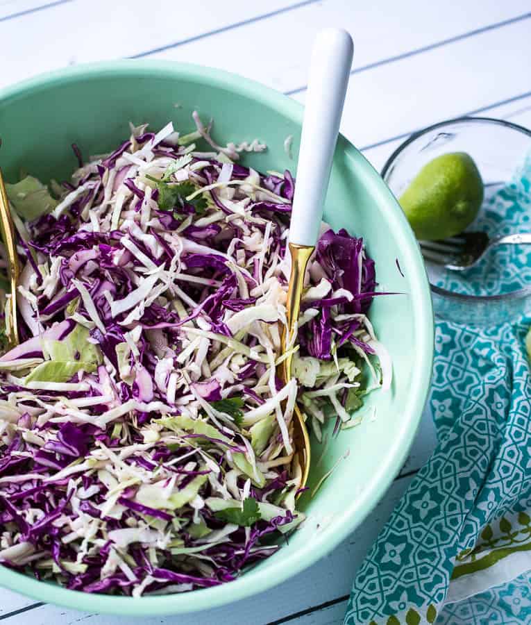 Southwest Cabbage Slaw | Whole30 recipes | paleo recipes | vegetarian recipes | perrysplate.com Southwest Cabbage Slaw | Whole30 recipes | paleo recipes | vegetarian recipes | perrysplate.com