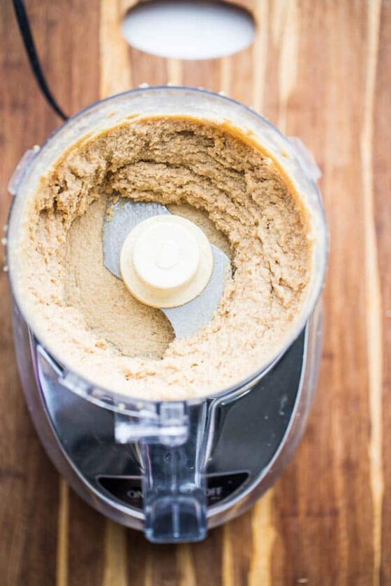 Toasted Coconut Ginger Cashew Butter | nut butter recipes | paleo recipes | whole30 recipes | perrysplate.com
