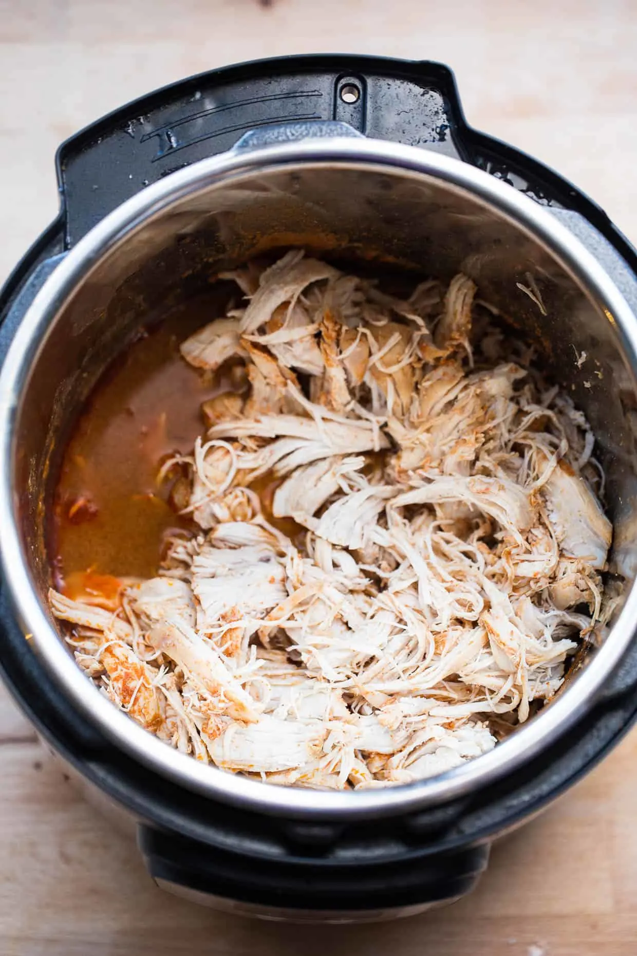 Instant Pot Shredded Red Curry Chicken & Sweet Thai Slaw | Whole30 recipes | paleo recipes | perrysplate.com Instant Pot Shredded Red Curry Chicken & Sweet Thai Slaw | Whole30 recipes | paleo recipes | perrysplate.com